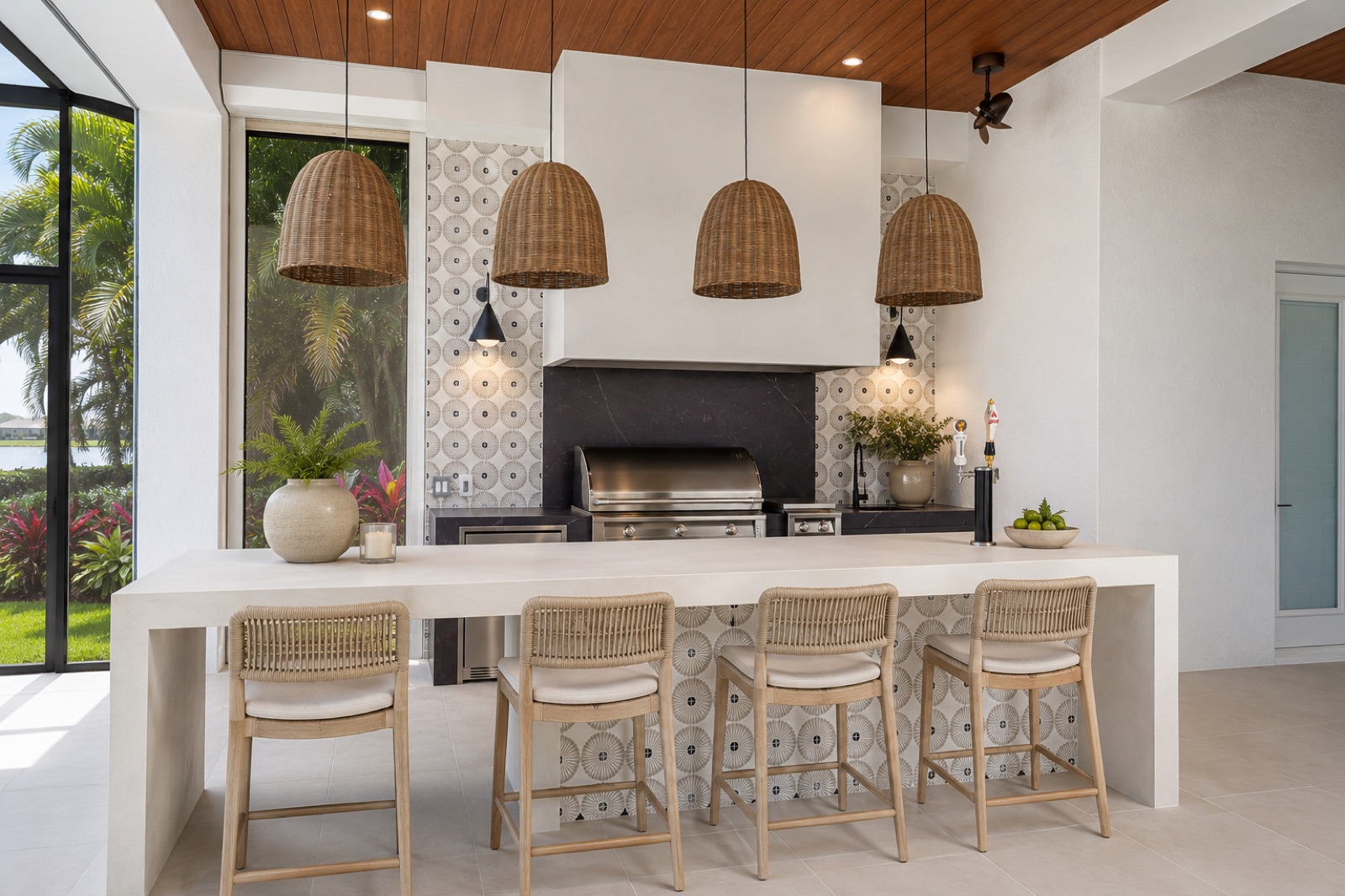 Ability to Enjoy Greater Serenity. Knaak Design Group, Naples, Florida.