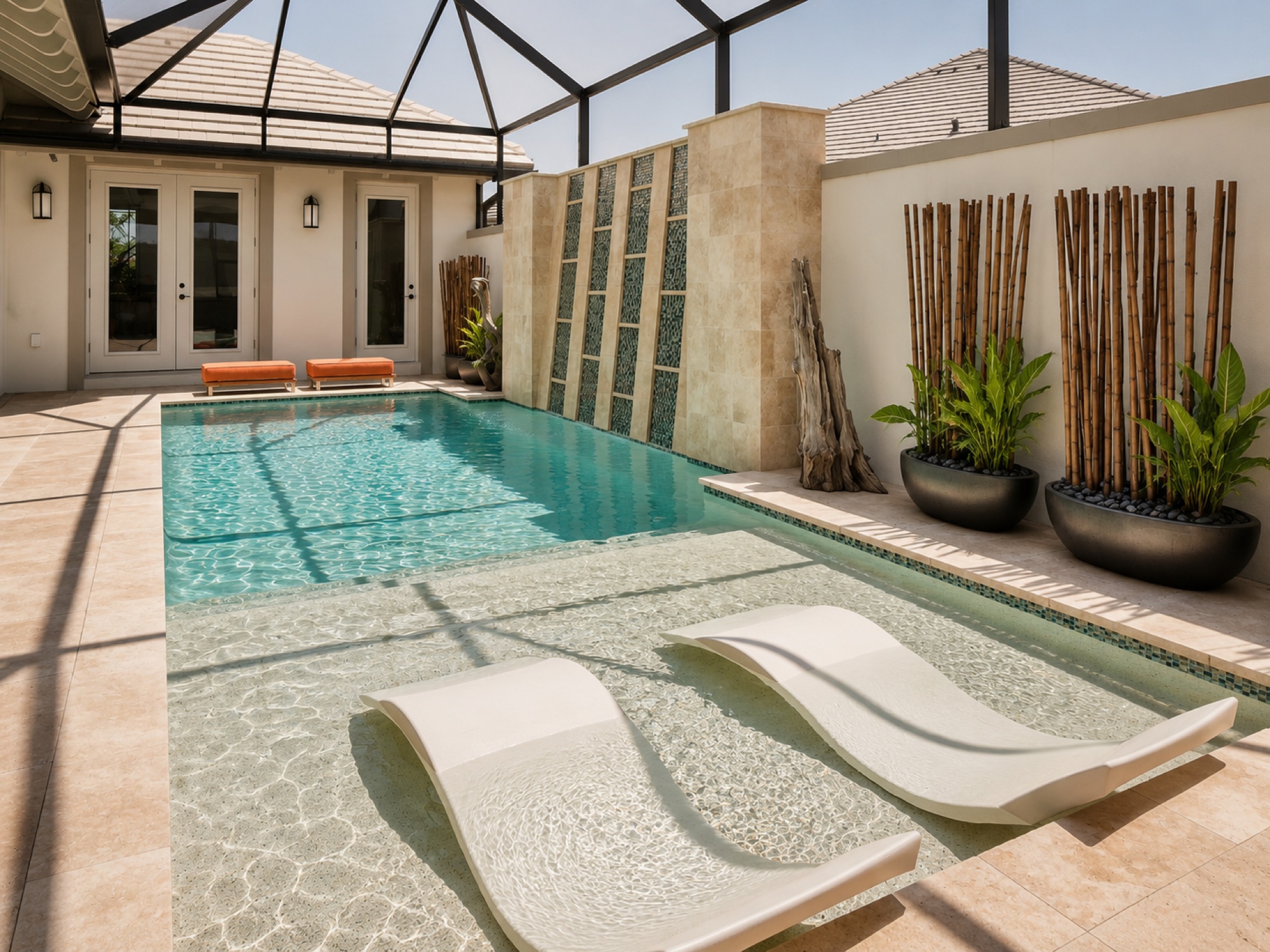 Courtyard Oasis - Naples, Florida