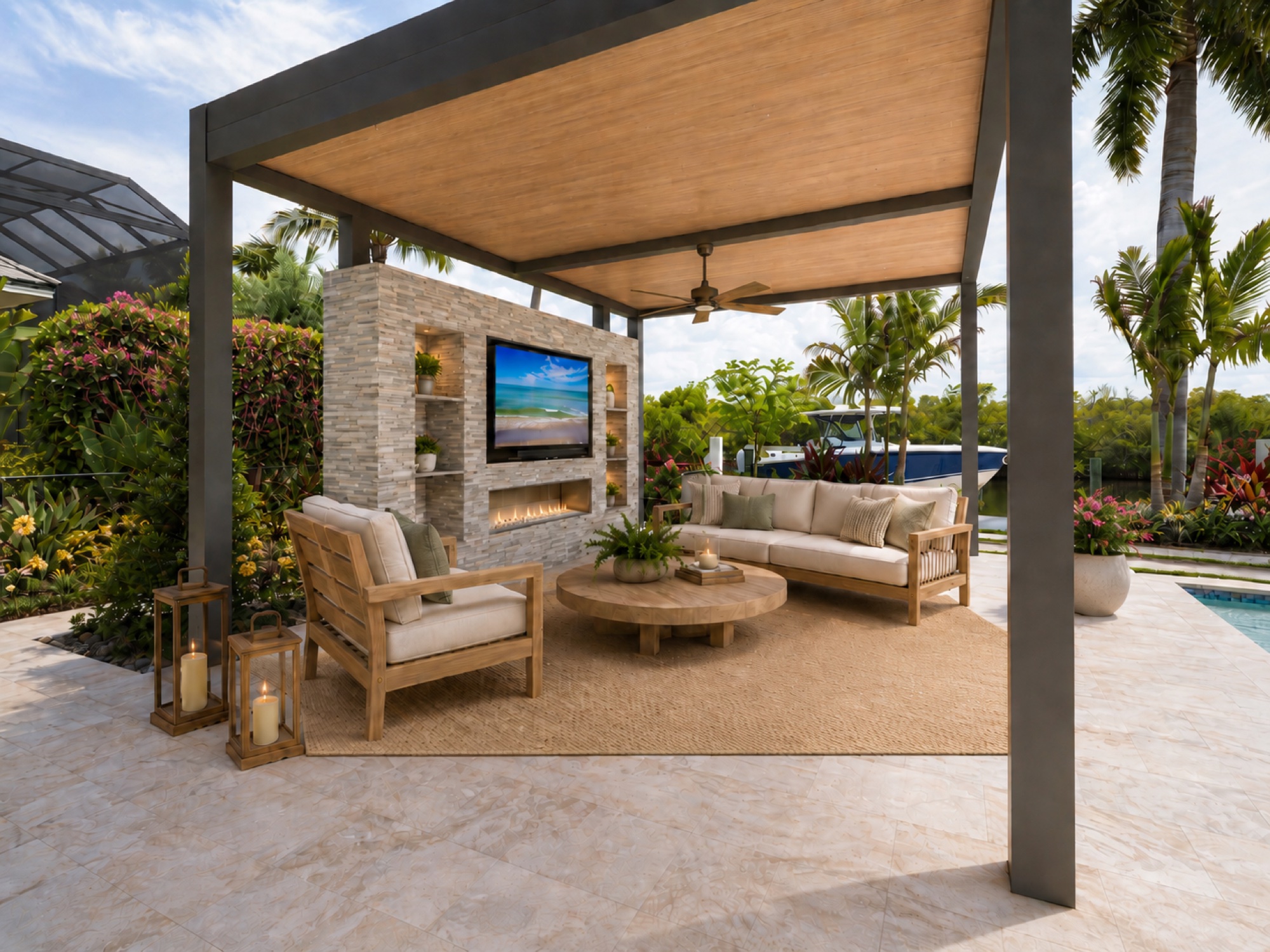 Easier to Enjoy the Outdoors. Knaak Design Group, Naples, Florida.